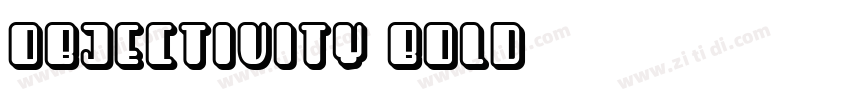 objectivity bold字体转换